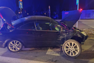 Mandat dla kierowcy. Za spowodowanie kolizji trzech aut w Lesznie