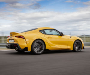 Toyota GR Supra w kolorze Nitro Yellow