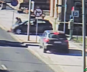 Potrącenie kobiety na wózku inwalidzkim