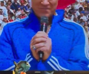 Robbie Williams i Nicole Scherzinger rozgrzali finał mundialu! Ich występ przejdzie do historii