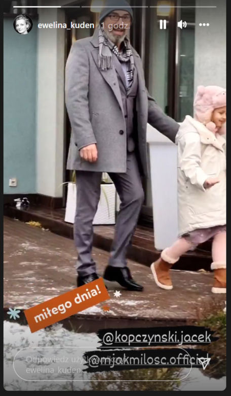 M jak miłość na planie. Pola (Hania Nowosielska), Adam Werner (Jacek Kopczyński)