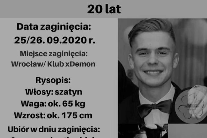 Odnaleziono ciało zaginionego Macieja Aleksiuka