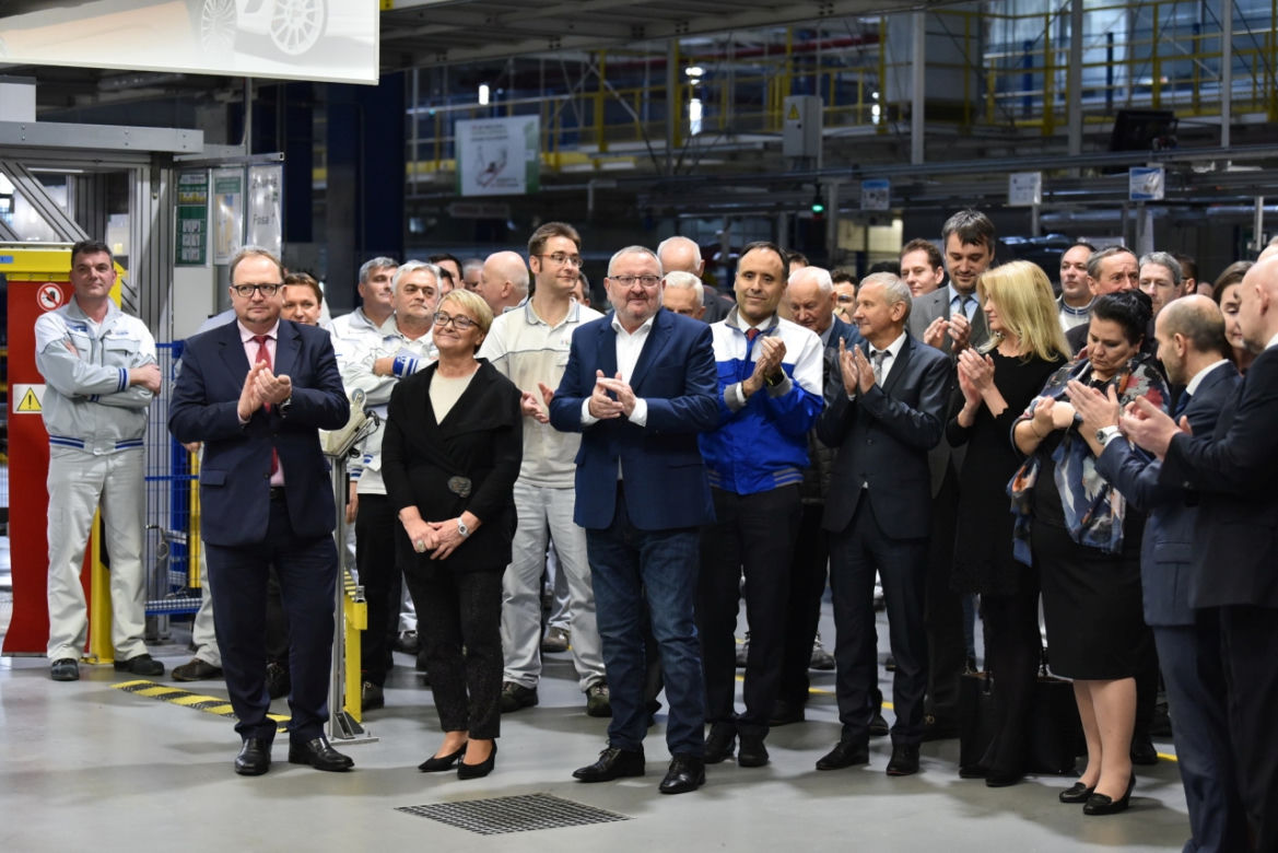 Wyprodukowano 12-milionowy samochód w fabryce Fiat Chrysler Automobiles w Tychach