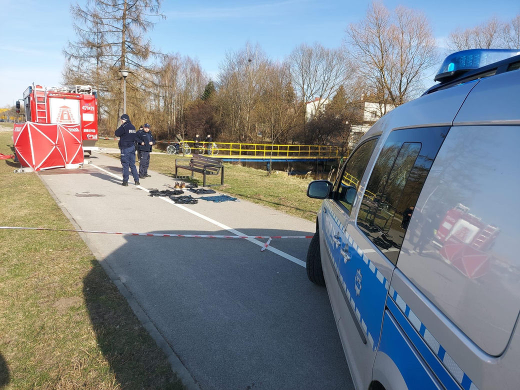 Ciało 41-latka w zalewie miejskim. Przyjechał do pracy z Krosna