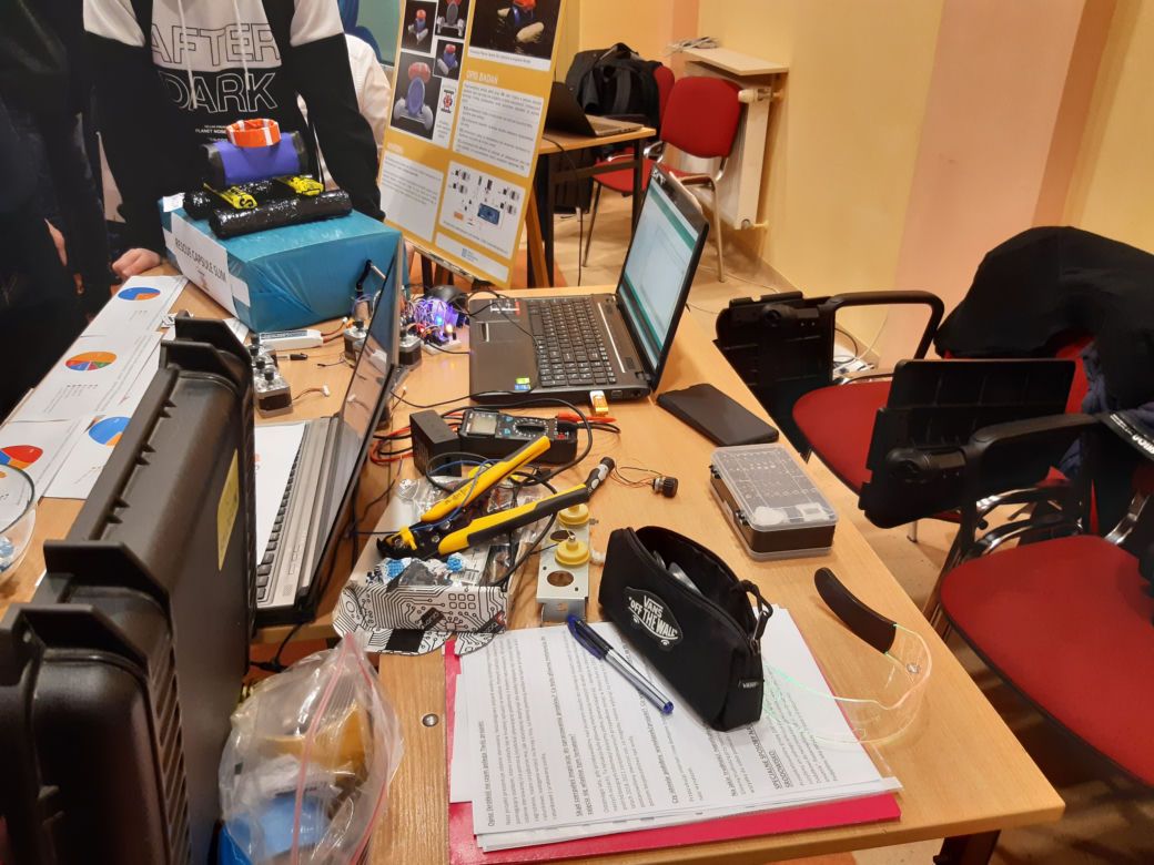 Prototypy na Festialu Nauki Explory w Tarnowie