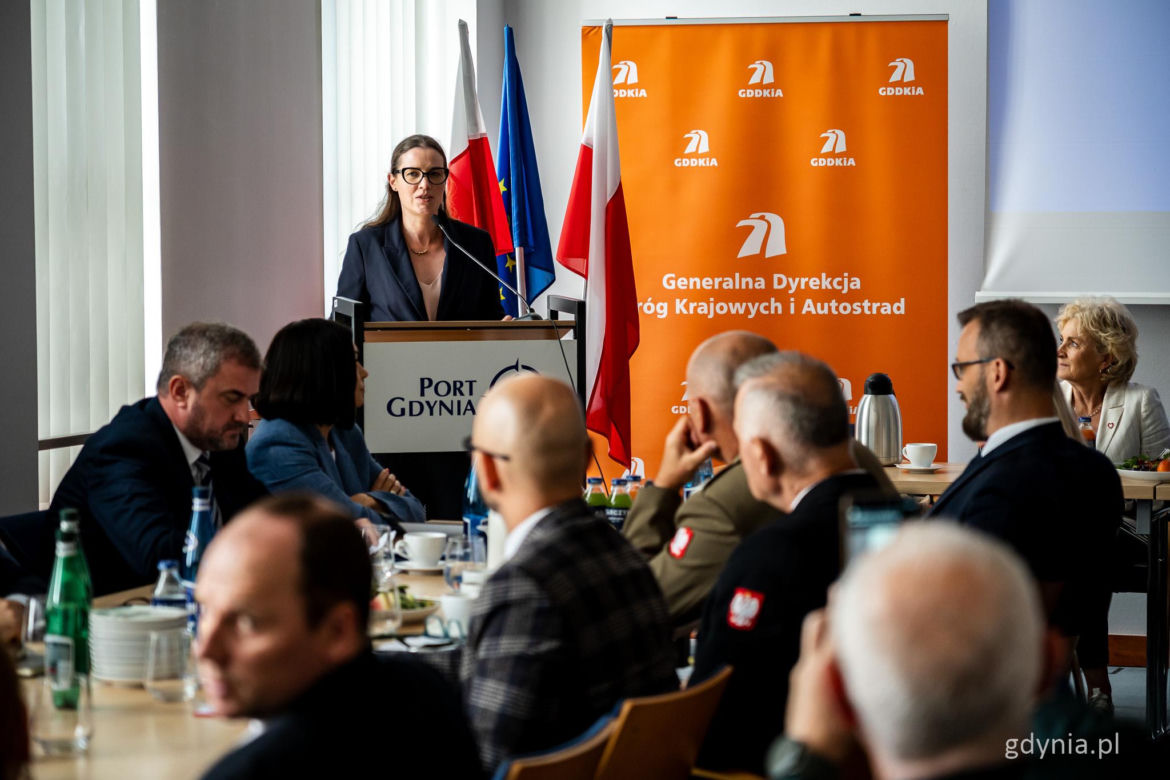 Posiedzenie sejmowej Komisji Infrastruktury w Porcie Gdynia