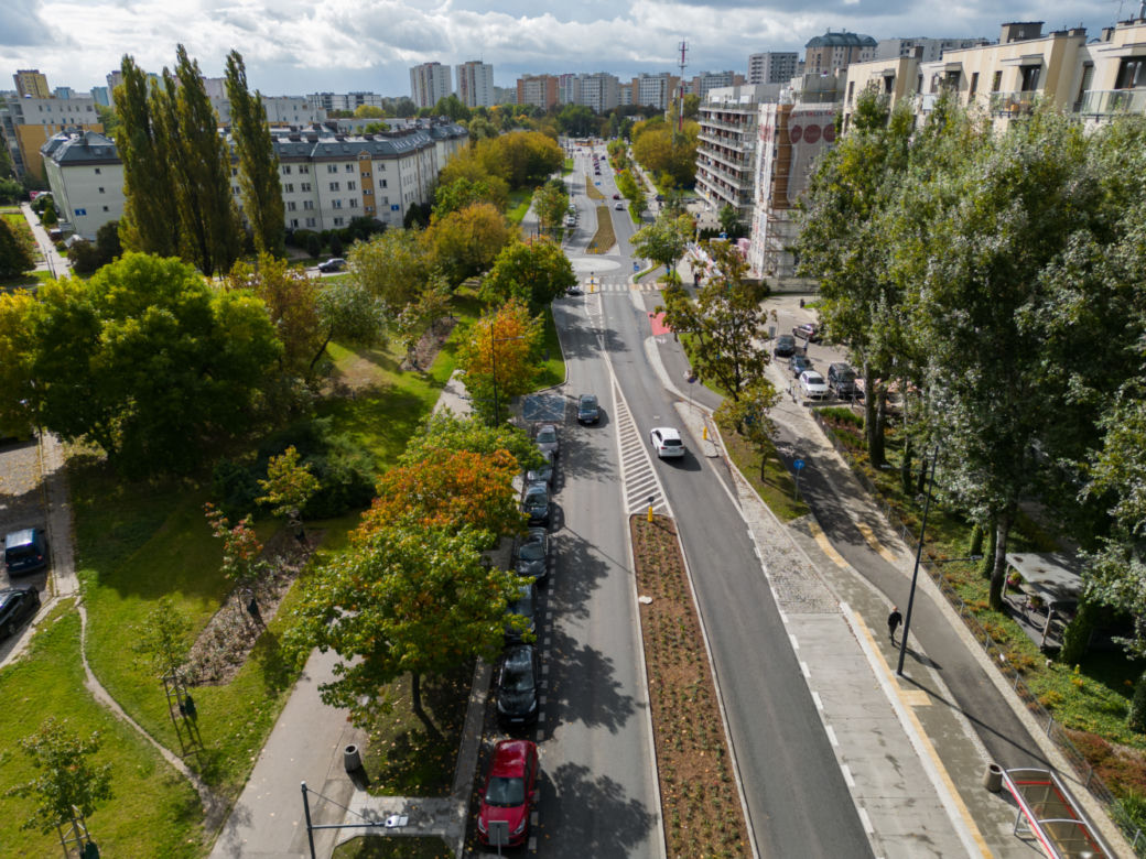 Ul. Sokratesa wreszcie przebudowana
