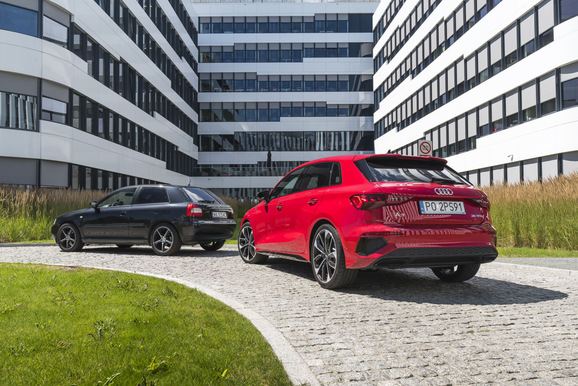 Audi A3 Sportback 8Y 35 TFSI S-Tronic S-line & Audi A3 8L 1.8 Turbo 20V 5MT