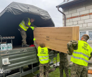 Odbudowa domu w Wyrykach Woli pod Włodawą