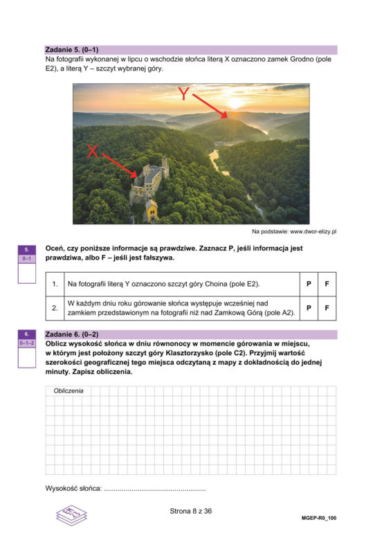 Matura 2024: geografia rozszerzona. ARKUSZ FORMUŁA 2023