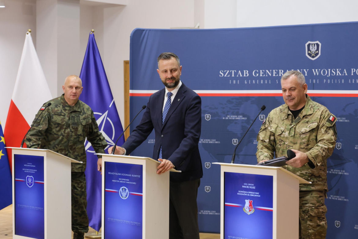 Konferencja w sztabie generalnym.