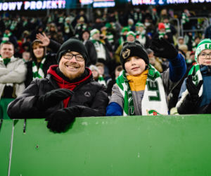 Lechia Gdańsk - Cracovia, zdjęcia kibiców z meczu 20. kolejki PKO BP Ekstraklasy