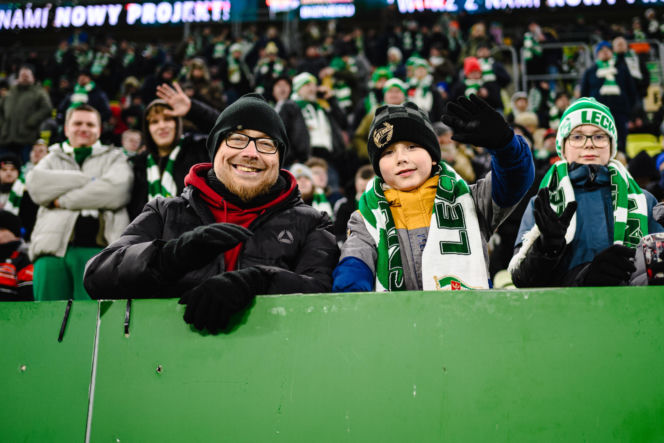 Lechia Gdańsk - Cracovia, zdjęcia kibiców z meczu 20. kolejki PKO BP Ekstraklasy