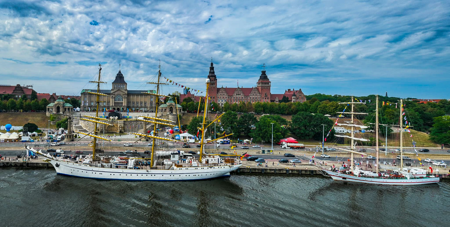 Żagle 2022 w Szczecinie - dzień pierwszy