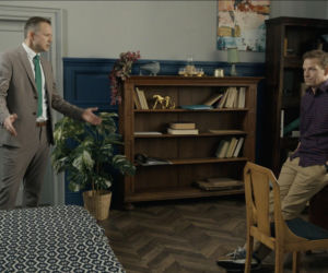 Barwy szczęścia odc. 2976: Łukasz (Michał Rolnicki), Bruno (Lesław Żurek)