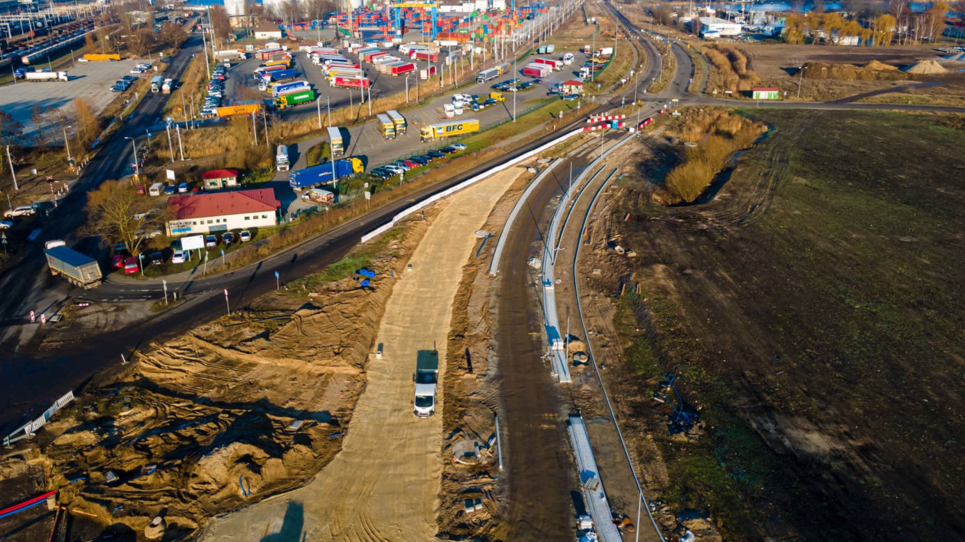 Nowe rondo w Szczecinie