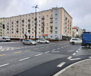 Skrzyżowanie ulic Grójeckiej, Wawelskiej i Kopińskiej w Warszawie