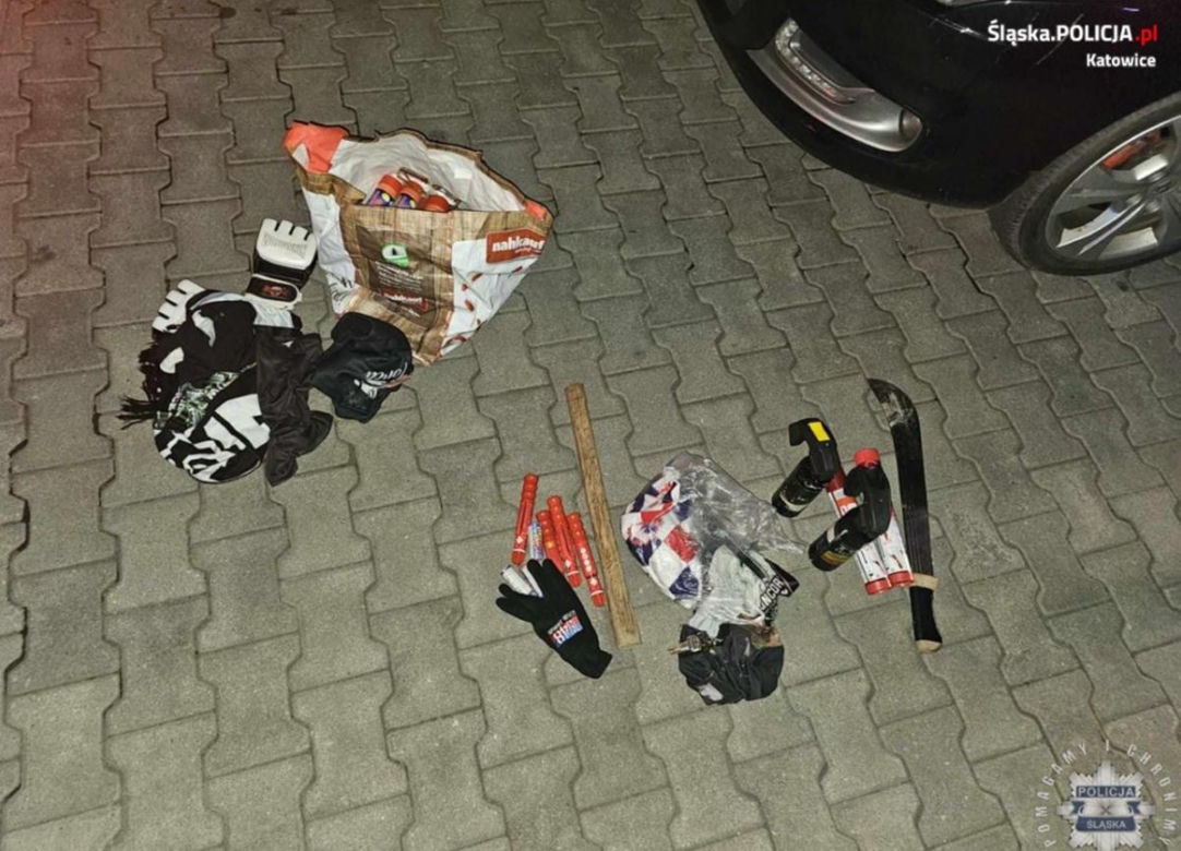 Pseudokibice zatrzymani w Gliwicach