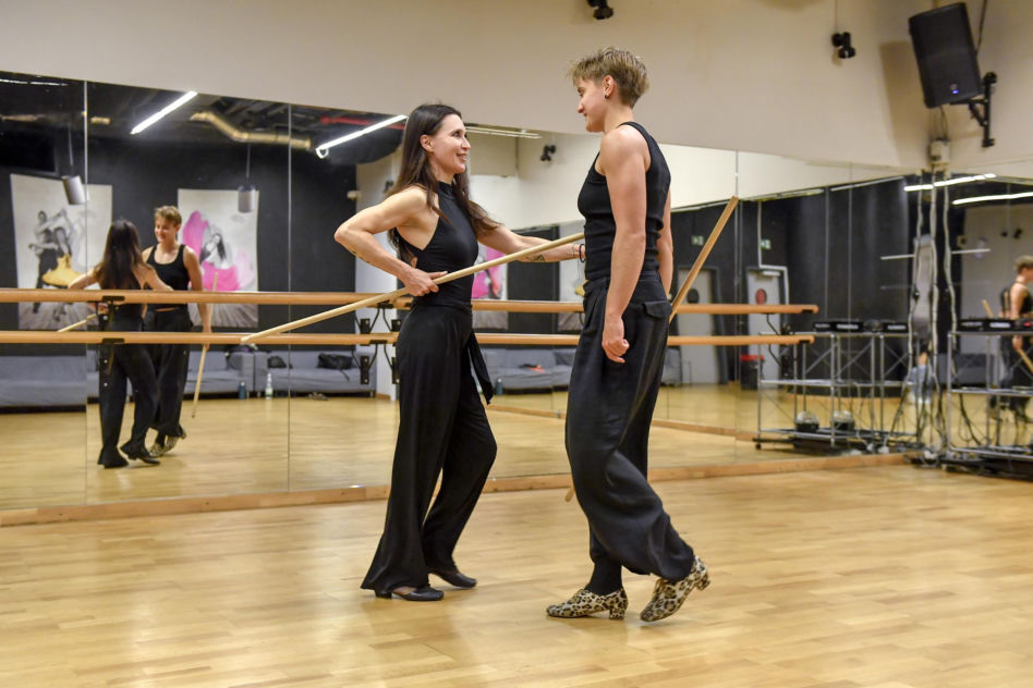 Trening do "Tańca z Gwiazdami" - Katarzyna Zillmann i Janja Lesar