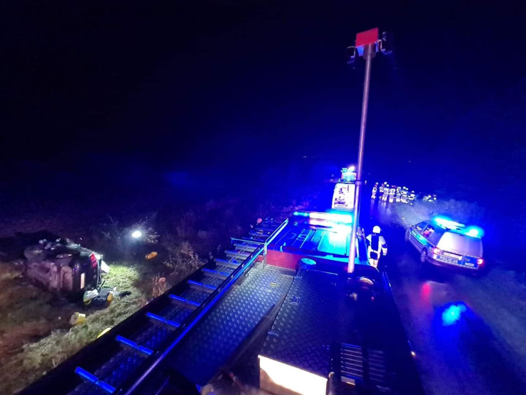 Baciuty. Tragiczny wypadek. 60-letni kierowca zmarł w szpitalu