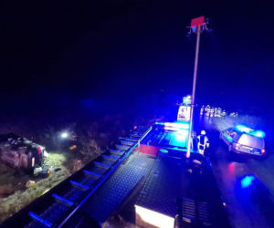 Baciuty. Tragiczny wypadek. 60-letni kierowca zmarł w szpitalu