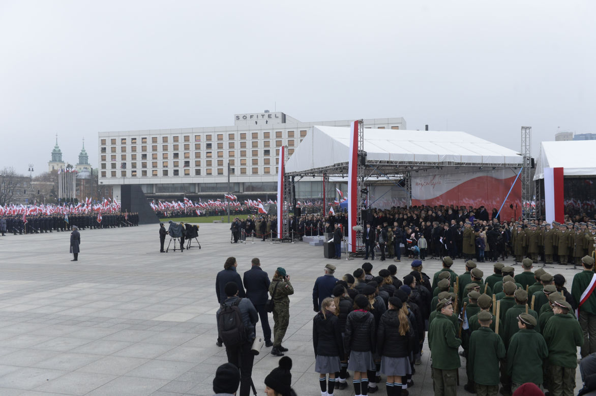 Uroczystości na Grobie Nieznanego Żołnierza
