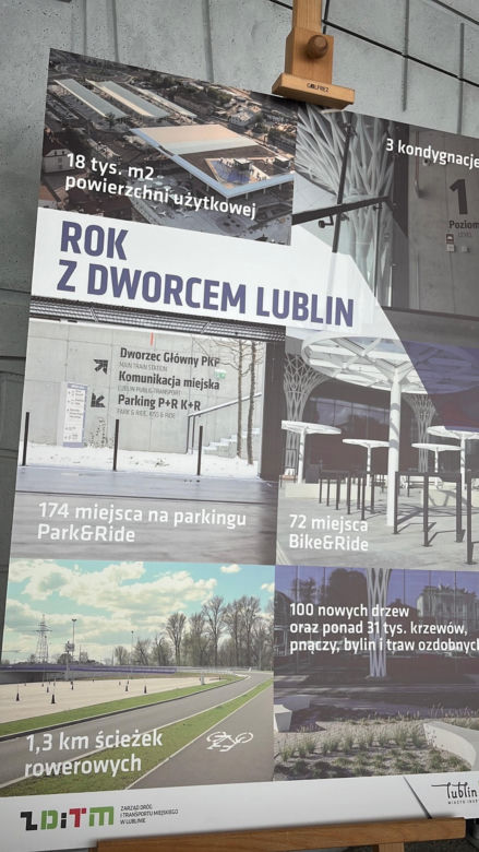 Dworzec Metropolitalny w Lublinie świętuje swoje 1 urodziny. To architektoniczna perełka. "Nie jest najgorzej"
