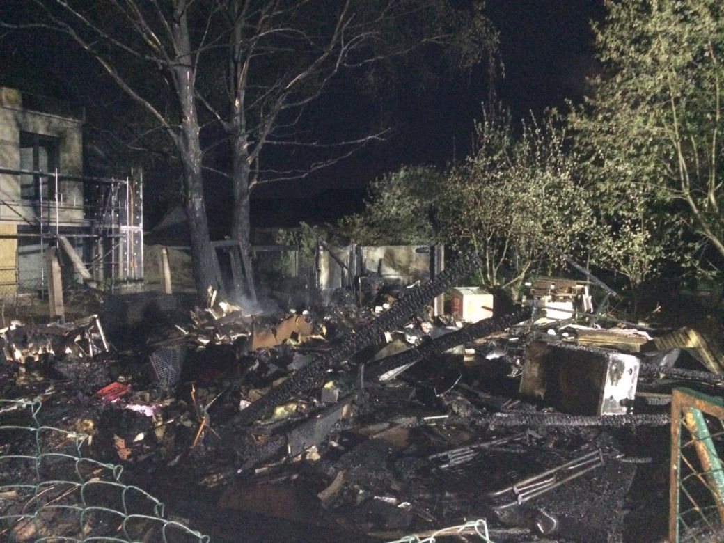 Mężczyzna zginął w pożarze! Tragiczna noc w Pile