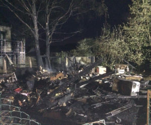 Mężczyzna zginął w pożarze! Tragiczna noc w Pile