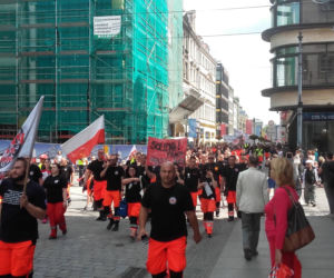 Protest ratowników medycznych we Wrocławiu