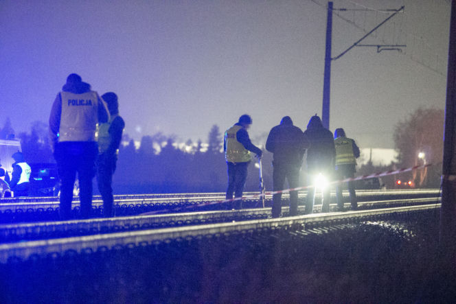 Śmiertelne potrącenie na torach