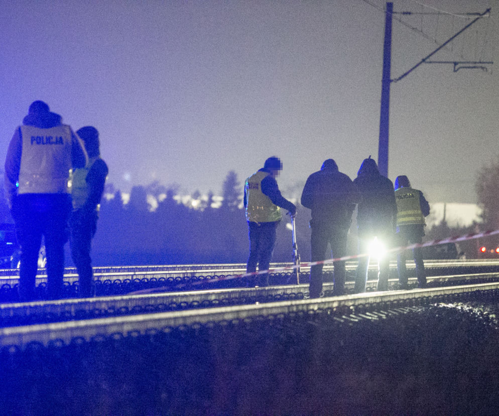 Śmiertelne potrącenie na torach
