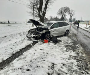 Chwile grozy w gminie Chełmża. Zobacz jak wyglądały samochody po zderzeniu!