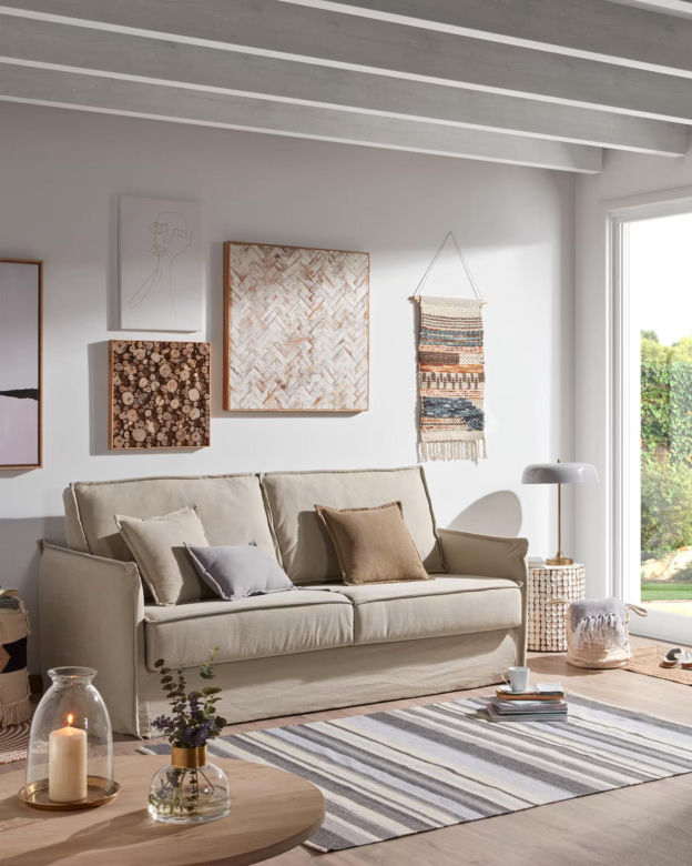 Sofa rozkładana. Modna sofa z funkcją spania