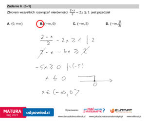 Matura 2021, matematyka poziom podstawowy. Odpowiedzi eksperta