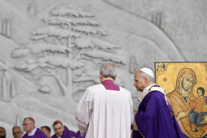Leon XIV modlił się w miejscu wybuchu w porcie w Bejrucie z 2020 roku