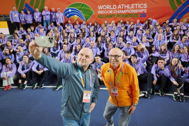 Halowe Mistrzostwa Świata 2026 w Toruniu: Zdjęcia kibiców i zawodników z 3. dnia imprezy