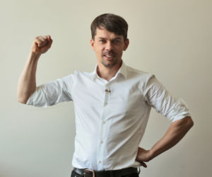 Michał Kołodziejczak z bratem Łukaszem