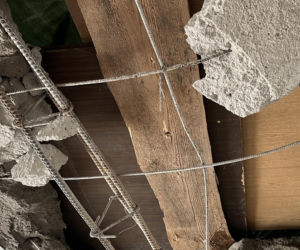 Odbudowa domu w Wyrykach Woli pod Włodawą