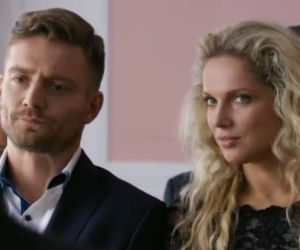 Przyjaciółki 4 sezon odc. 50. Patrycja (Joanna Liszowska), Michał (Marcin Rogacewicz)