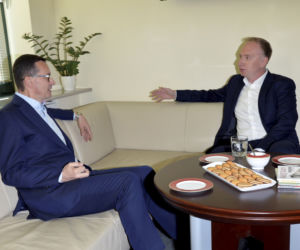 Premier Mateusz Morawiecki z wizytą w redakcji Super Expressu