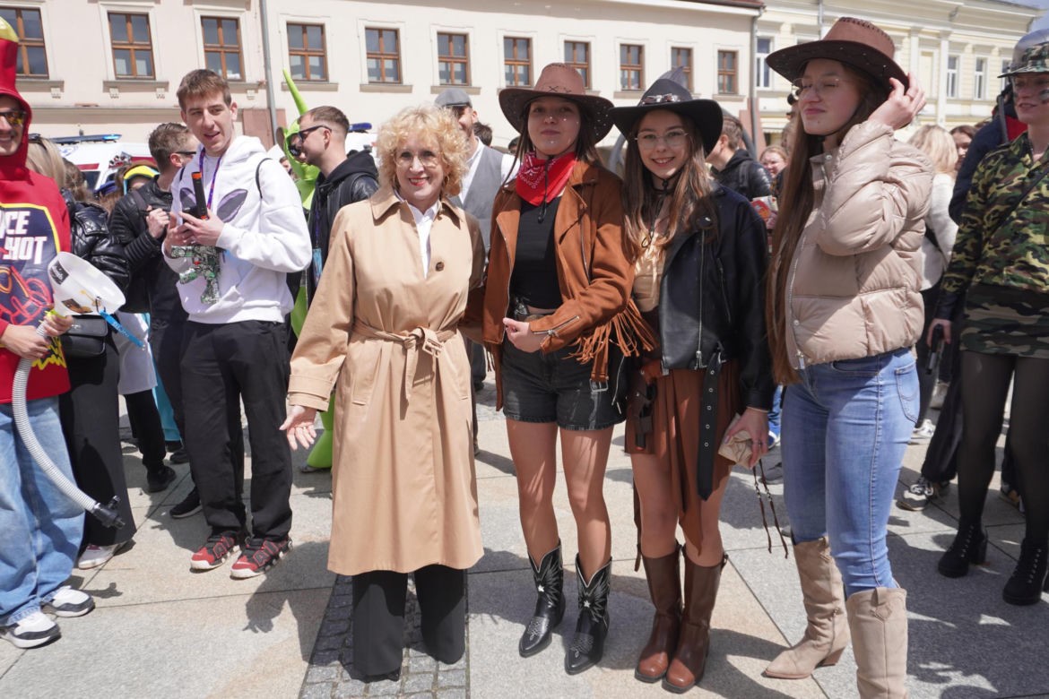 Juwenalia 2025 w Kielcach. Korowód studentów