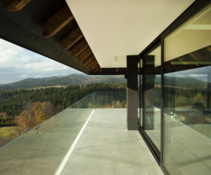 Tu tarasy są większe, niż dom, a widok - na wszystkie strony.