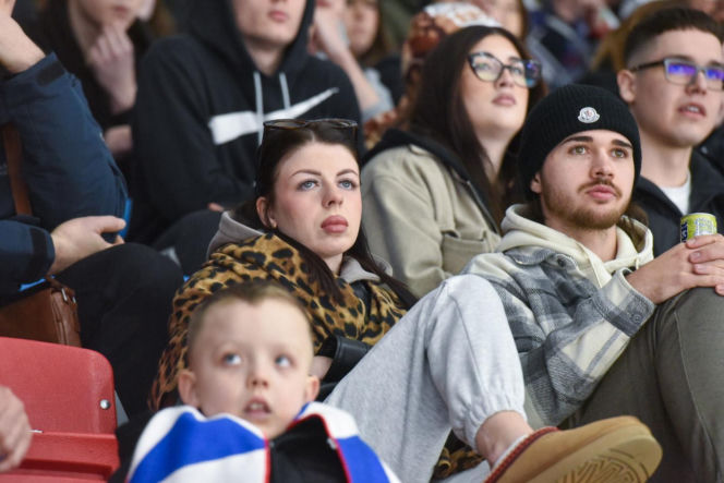 KH Energa Toruń - Unia Oświęcim 4:1, zdjęcia kibiców i zawodników z meczu nr 6