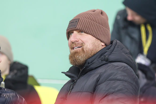 GKS Katowice - Widzew Łódź, zdjęcia kibiców z meczu 20. kolejki PKO BP Ekstraklasy