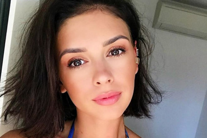 Klaudia Halejcio w bikini na wakacjach
