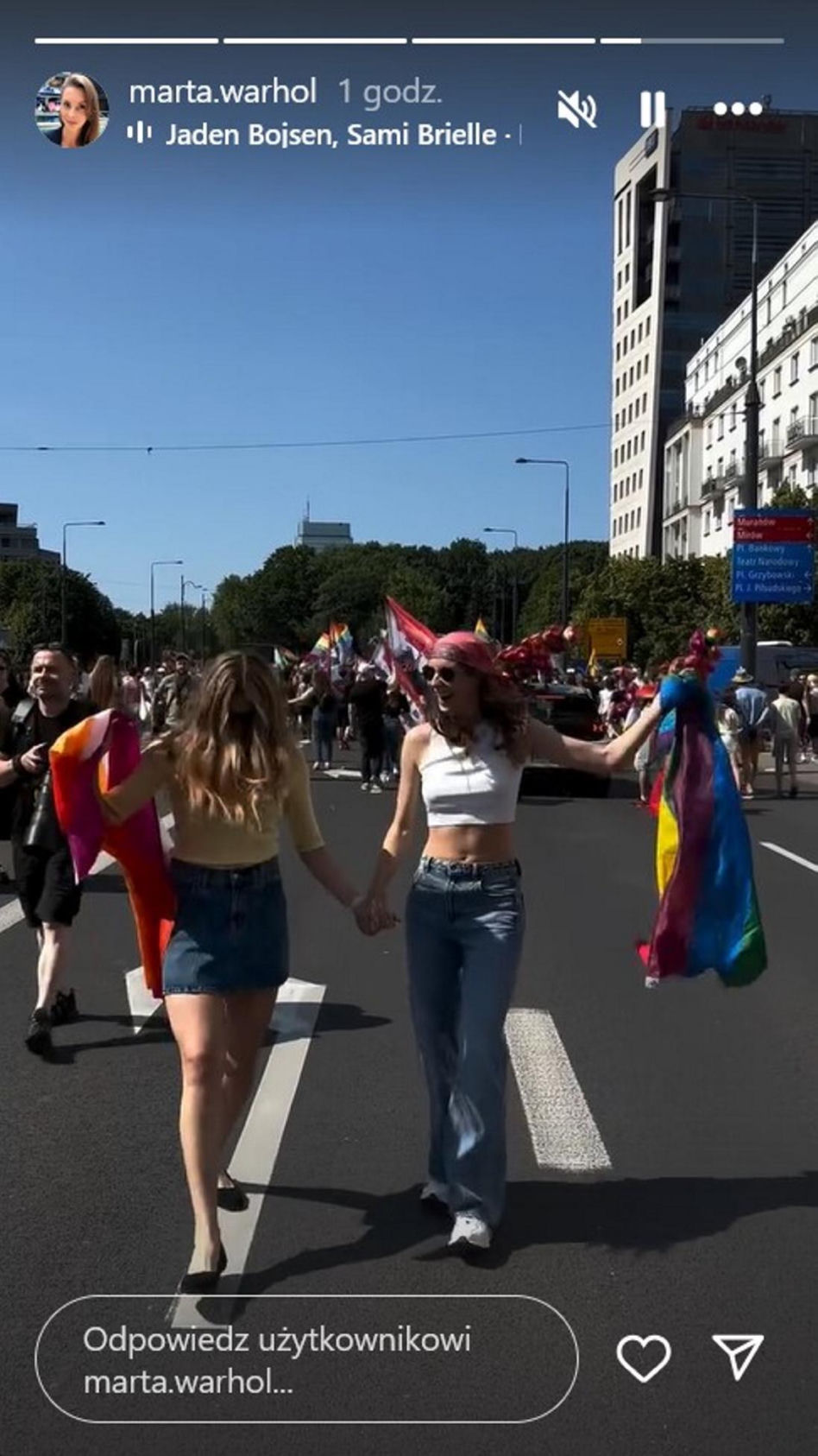 Gwiazdy na Paradzie Równości.