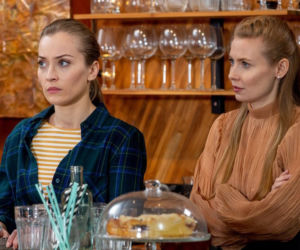 Barwy szczęścia, odc. 2446: Dominika (Karolina Chapko), Renata (Anna Mrozowska)