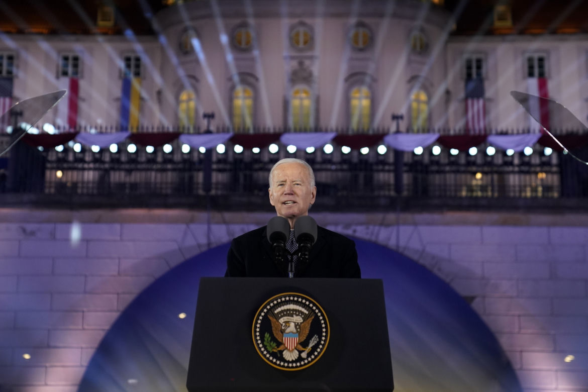 Joe Biden w Warszawie