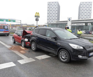 Poranny wypadek przy Ostrobramskiej